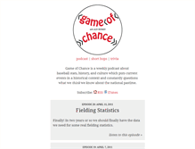 Tablet Screenshot of gameofchance.alexreisner.com